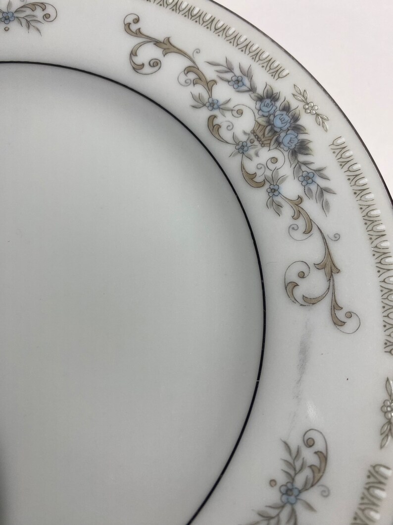 Diane fine china by wade japan set of 4 bread butter plates etsy