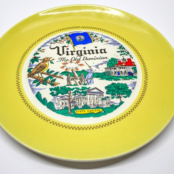 Souvenir Va Plate Etsy