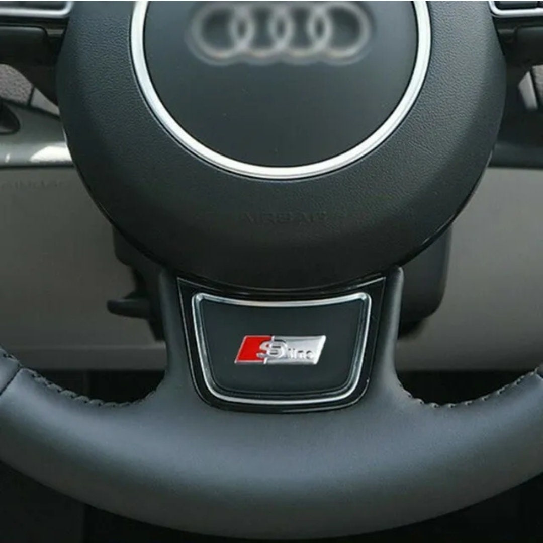 Audi A3 8v S Line Lenkrad Nachrüsten 2x AUDI S-Line-Lenkrad-Emblem A1 A2 A3 A4 A5 Q3 Q5 schwarzes - Etsy.de