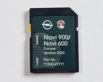 Actualización de mapas Opel navi 900/600 2020/21 Tarjeta SD mapas Europa actualizar mapas gps