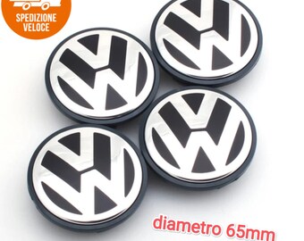 4 pièces VW 70 mm / 64 mm Volkswagen cache-moyeu de roue / cache