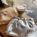Silver Bow Bag