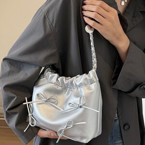 Silver Bow Bag main image 1