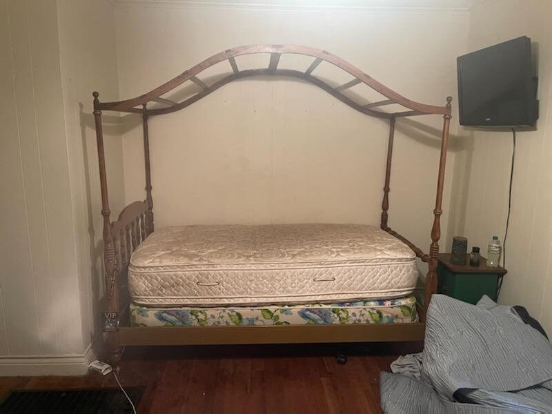 Vintage Ethan Allen Maple Canopy Bed Etsy