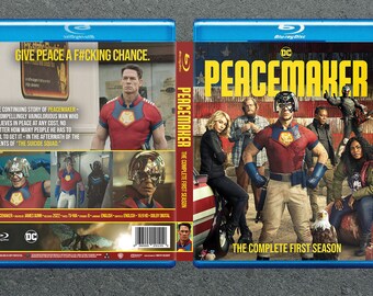 Peacemaker Season 1 Custom Blu-Ray Cover w/ Case (NO DISC)