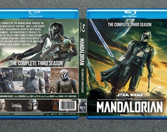 The Mandalorian Season 3 Blu-Ray Cover w/ Case (NO DISC)