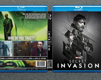 Secret Invasion Custom Blu-Ray Cover w/ Case (NO DISC)