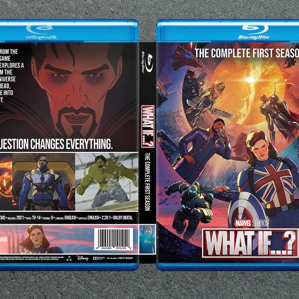 What If...? Custom Blu-Ray Cover w/ Case (NO DISC)