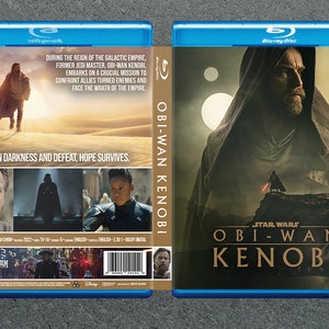 Kenobi Blu-Ray Cover w/ Case (NO DISC)