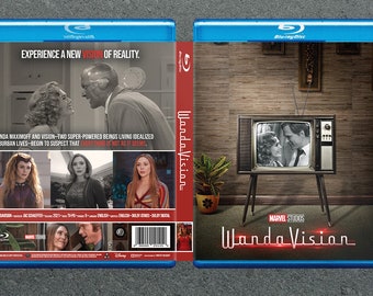 WandaVision Custom Blu-Ray Cover w/ Case (NO DISC)