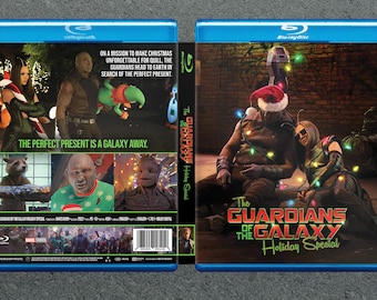 Guardians of the Galaxy Holiday Special Custom Blu-Ray Cover w/ Case (NO DISC)