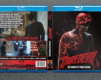 Daredevil Season 3 Custom Blu-Ray Cover w/ Case (NO DISC)