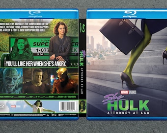 She Hulk Custom Blu-Ray Cover w/ Case (NO DISC)