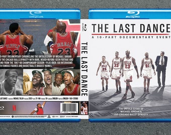 The Last Dance Custom Blu-Ray Cover w/ Case (NO DISC)