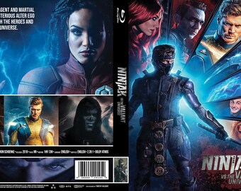 Ninjak Custom Blu-Ray Cover w/ Case (NO DISC)