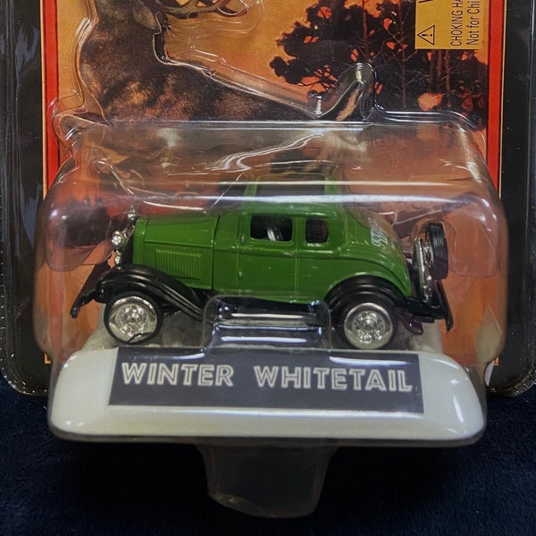 UNOPENED 1999 Racing Champions Outdoor Life "WINTER WHITETAIL" Collectible Die-Cast Metal Vehicle