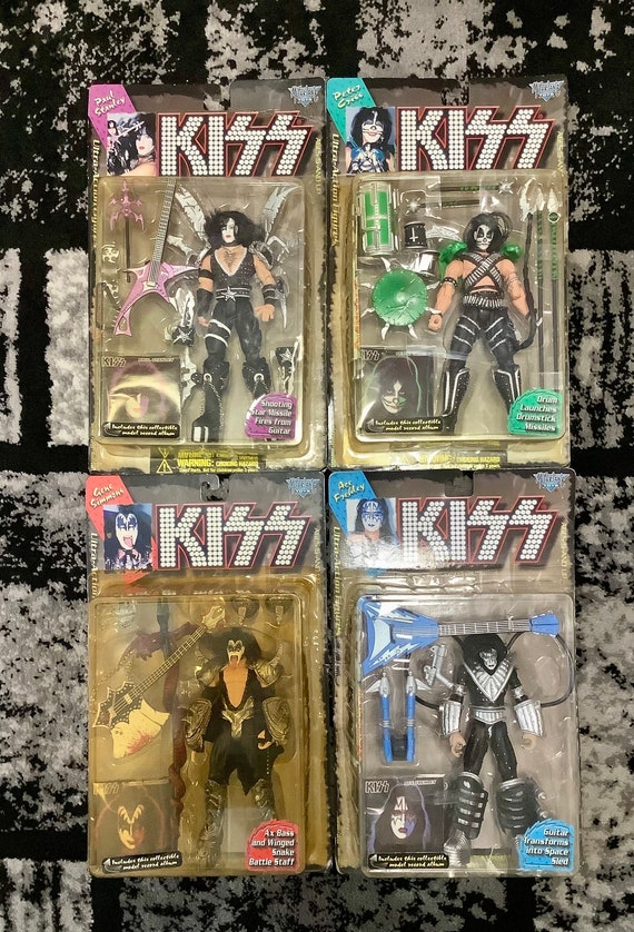 Vintage 1997 KISS Mcfarlane Toys UNOPENED Action Figures - Etsy