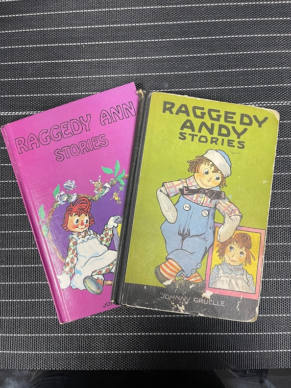 Raggedy Ann & Andy レコード付き絵本 2冊セット TWO BOOK SET Raggedy Andy & Raggedy Ann Stories - Etsy