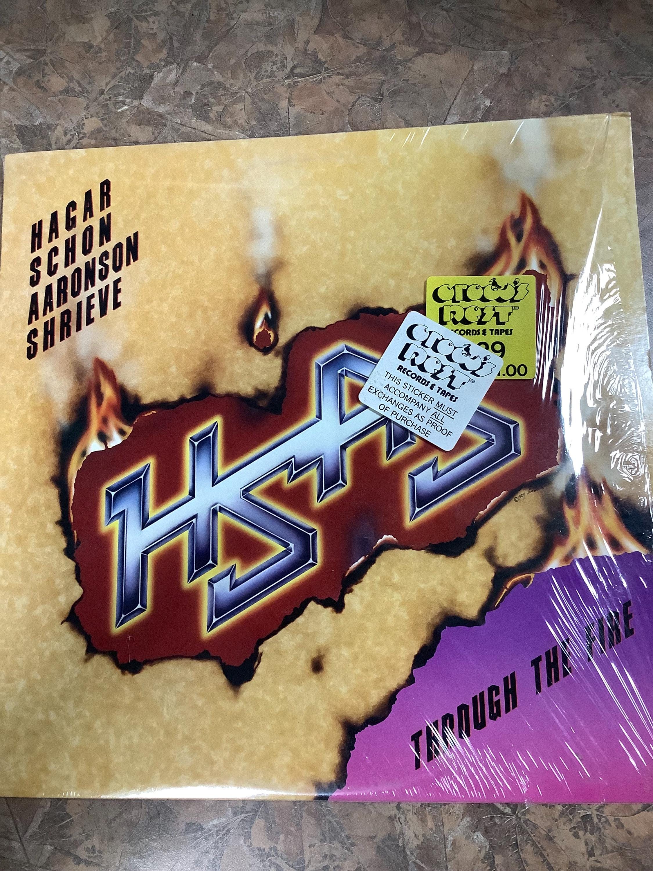 HSAS - Through the Fire Vinyl 1983 Geffen Sammy Hagar Schon