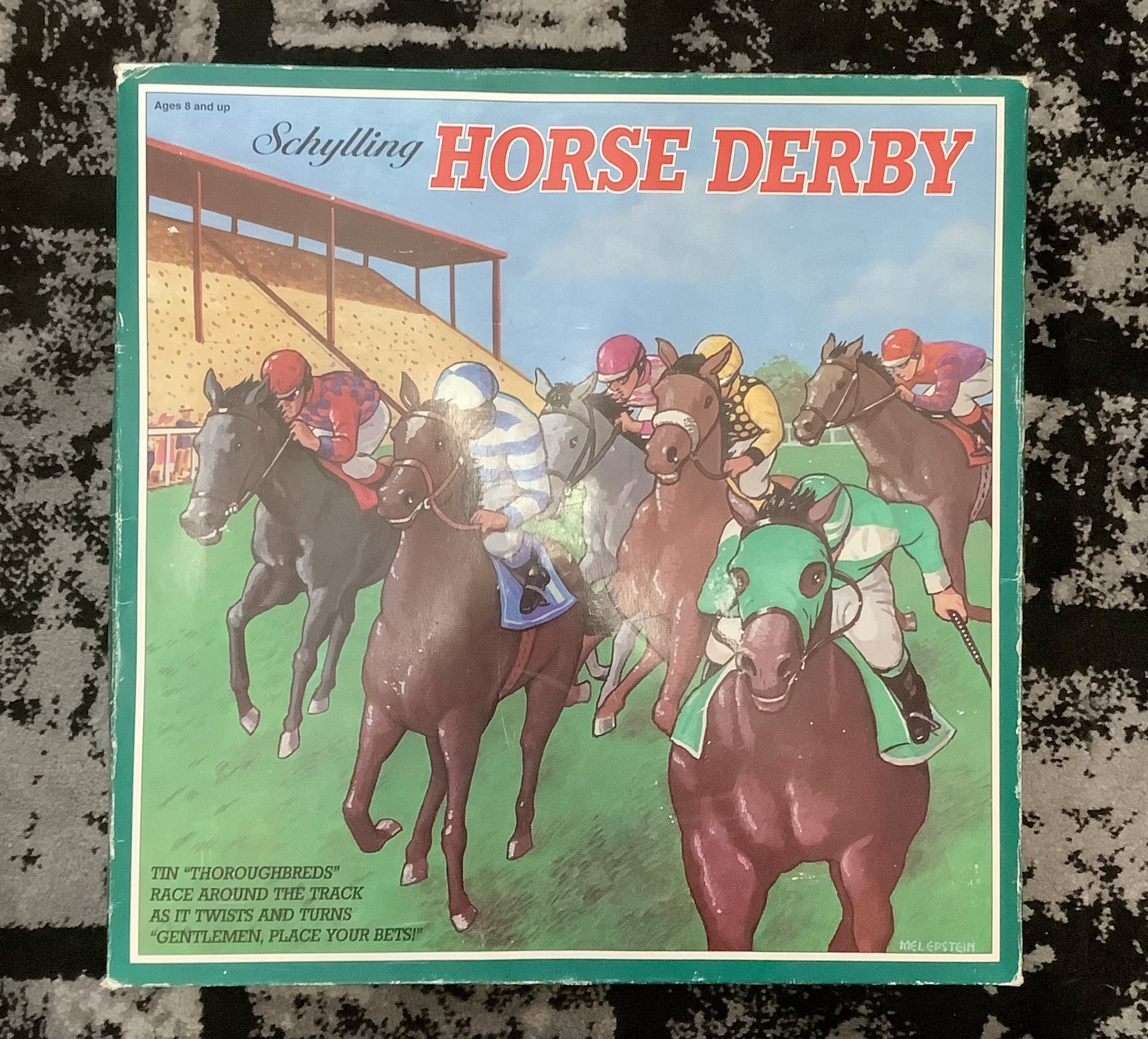 Vintage 2002 SCHYLLING HORSE DERBY Numbered Limited Edition