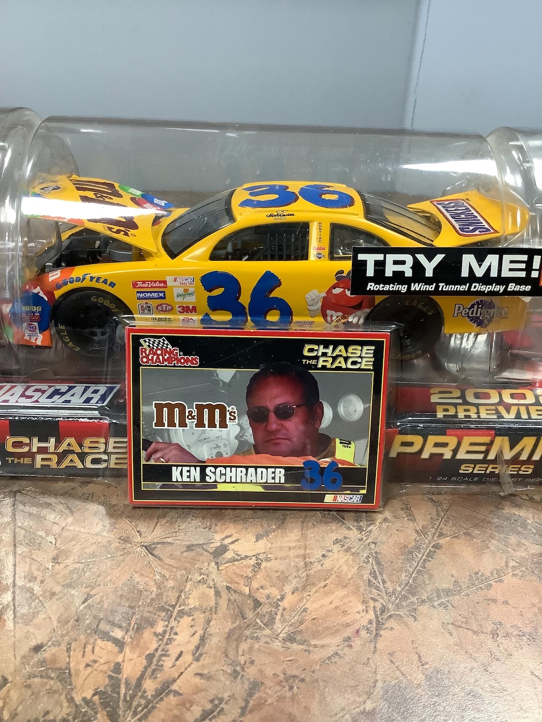 Chase the Race KEN SCHRADER #36 M&M Premier Series Die-cast