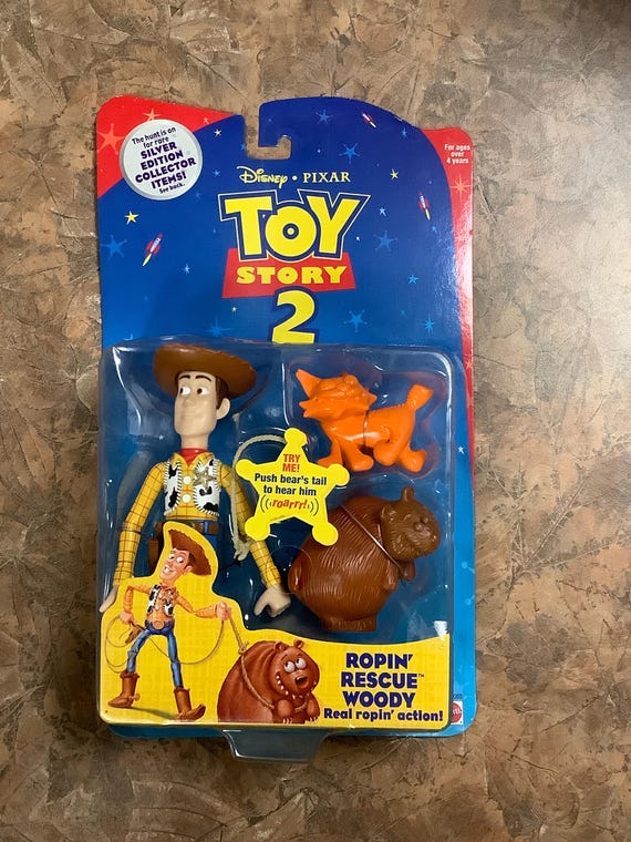Unopened 1999 Silver Edition Disney Pixar TOY STORY 2 