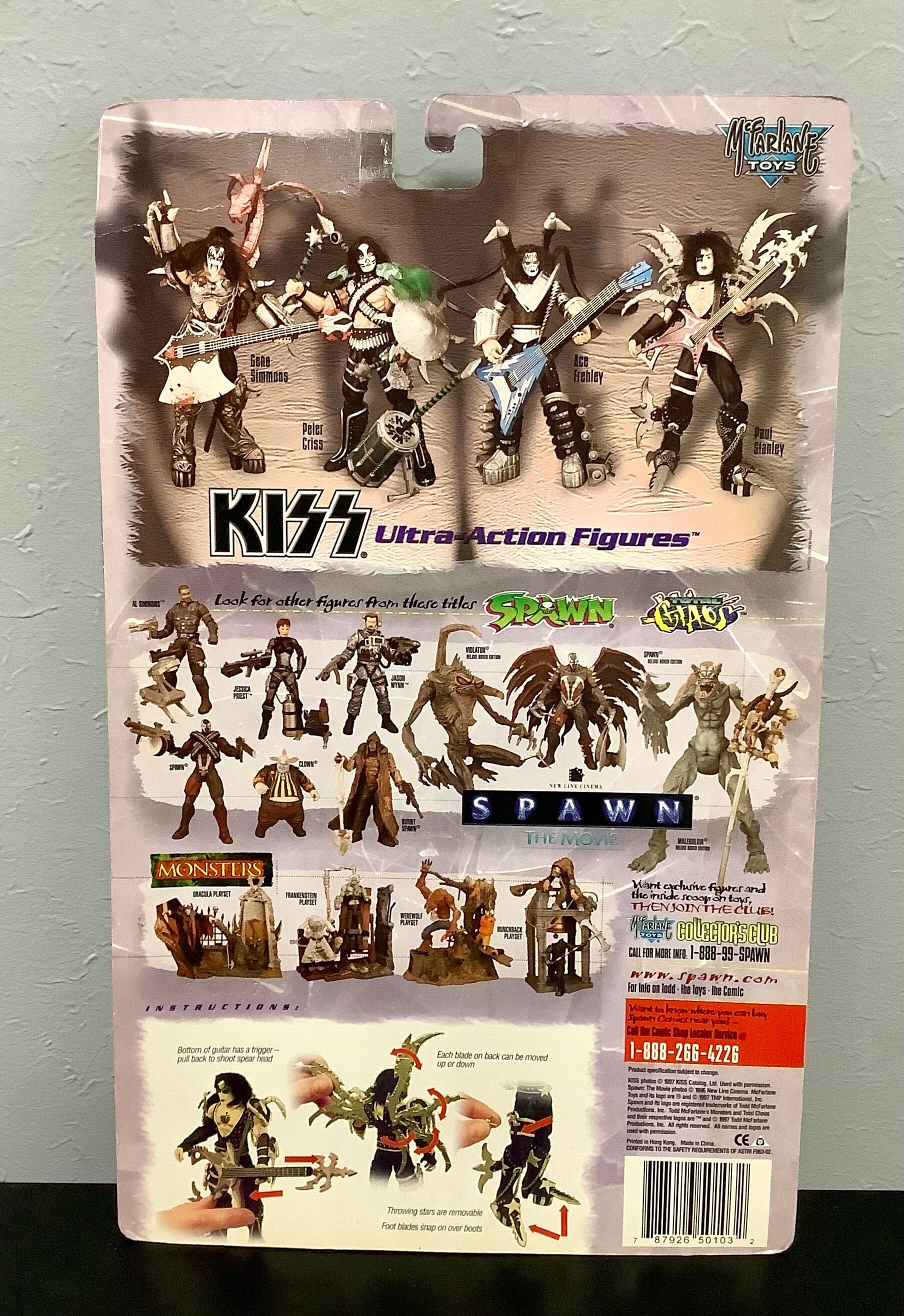 Vintage 1997 KISS Mcfarlane Toys UNOPENED Action Figures - Etsy Vintage 1997 KISS Mcfarlane Toys UNOPENED Action Figures - Etsy