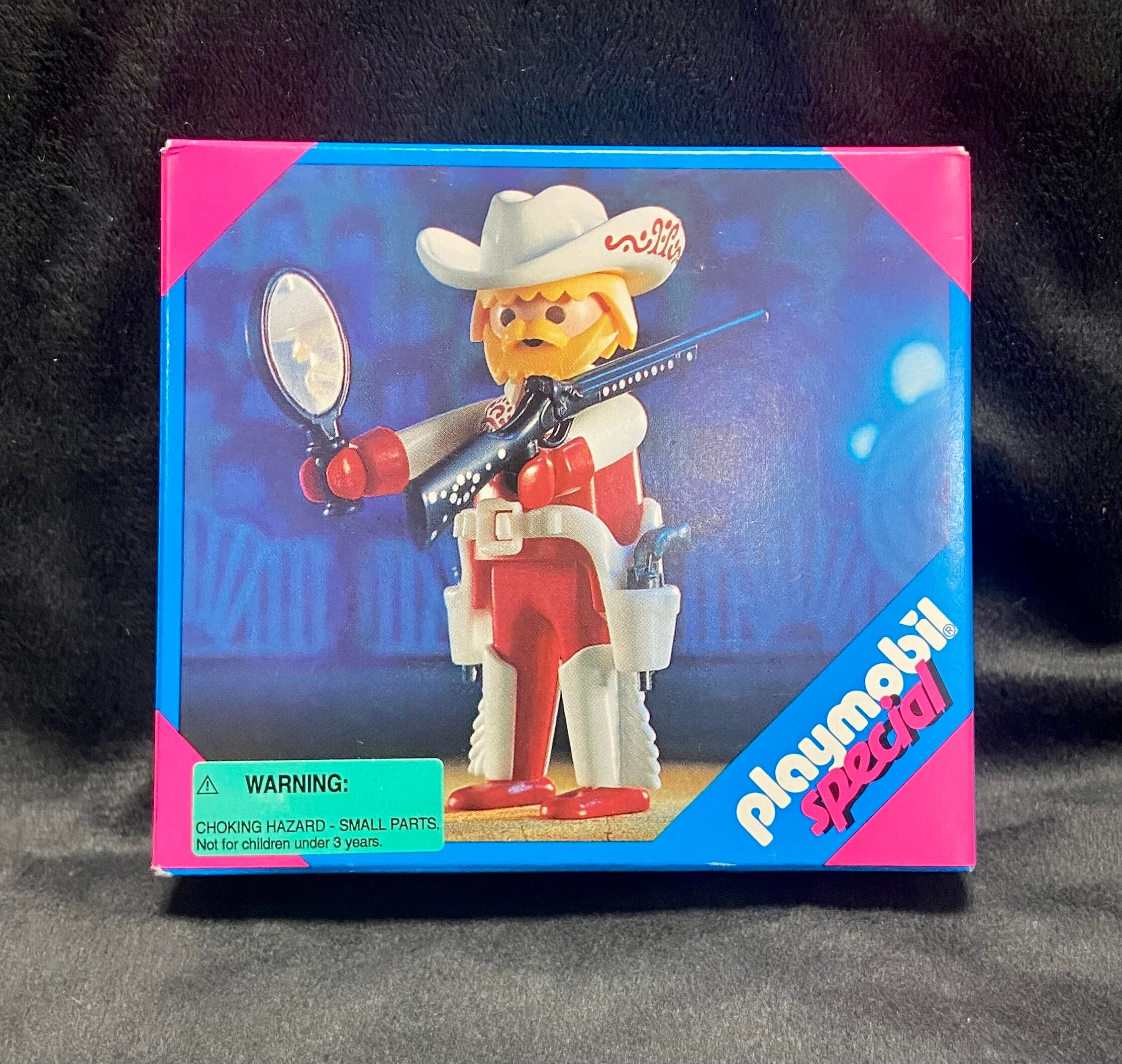 PLAYMOBIL COWBOY WESTERN Bandit Outlaw Male Adult Figure Cactus Desert  Landscape $17.99 - PicClick