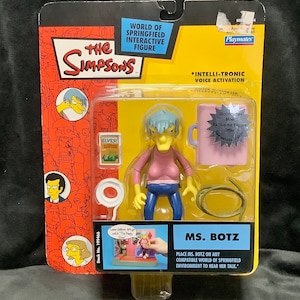 2003 Unopened SIMPSONS World Of Springfield &quot;Ms.Boyz&quot; INTERACTIVE FIGURE