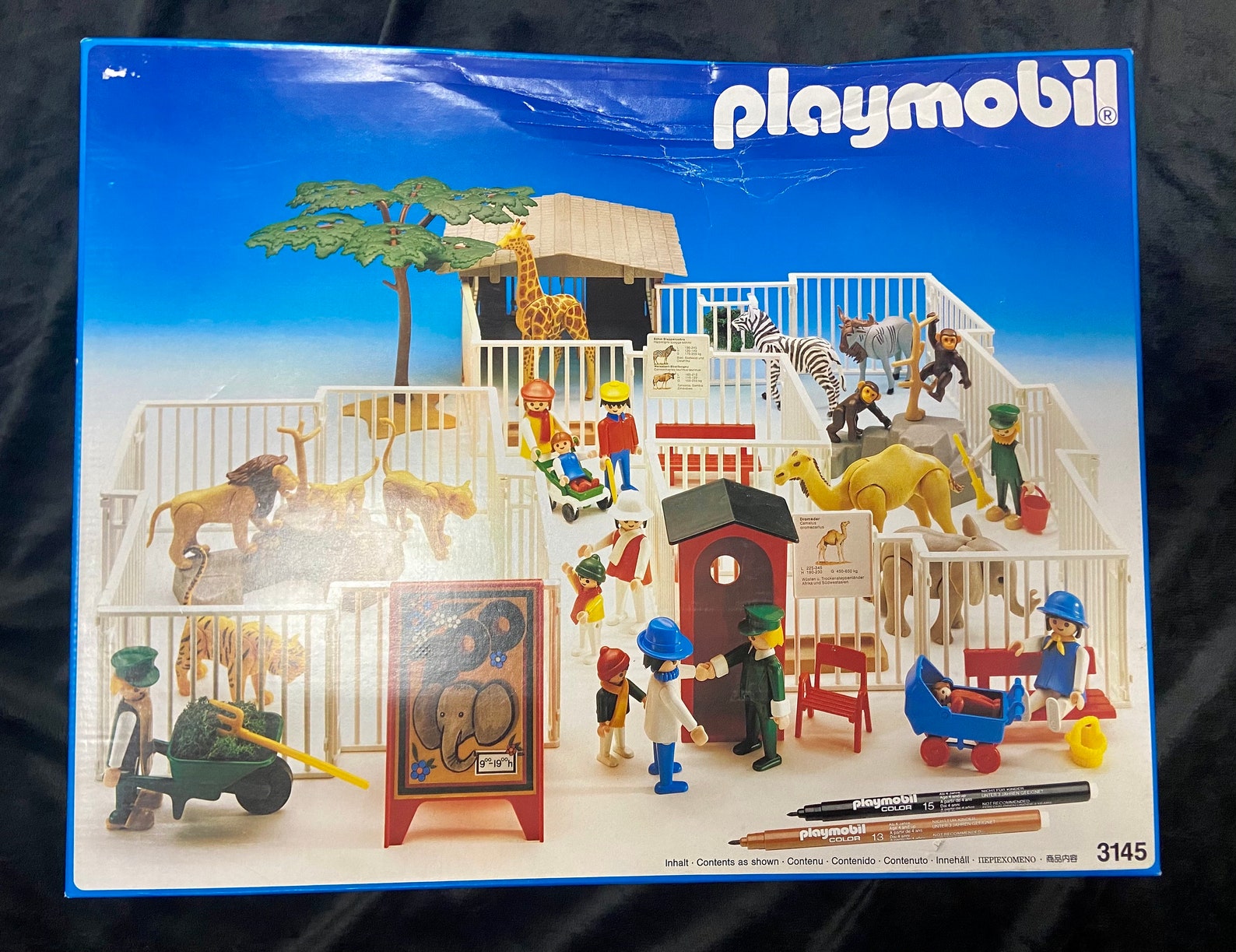 UNOPENED 1992 PLAYMOBIL ZOO Set 3145