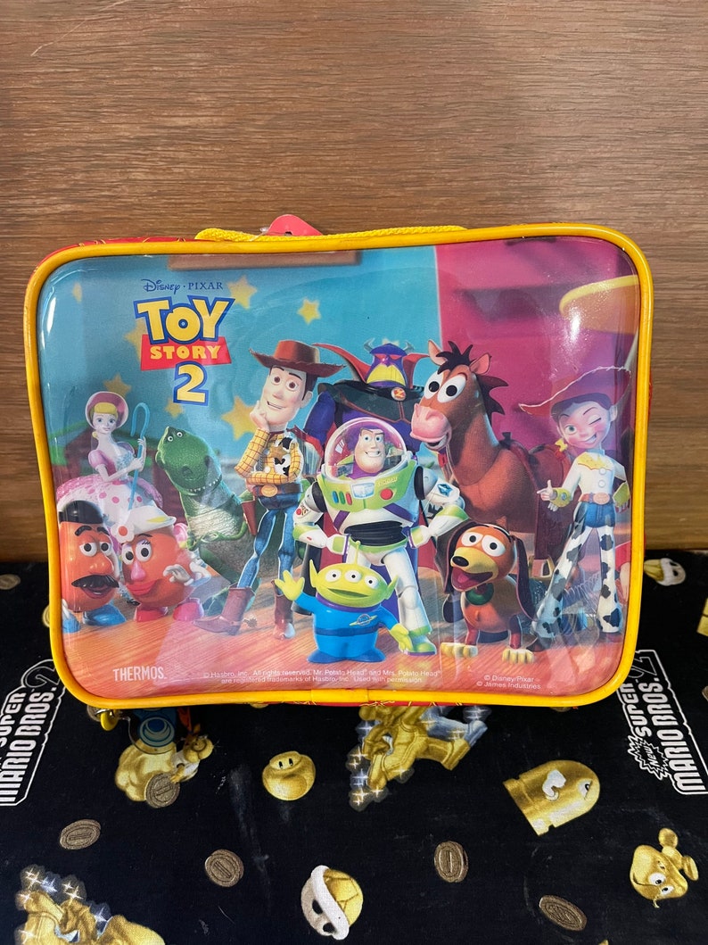TOY STORY 2 Thermos Lunchbox WITH Thermos Never Been Used Etsy