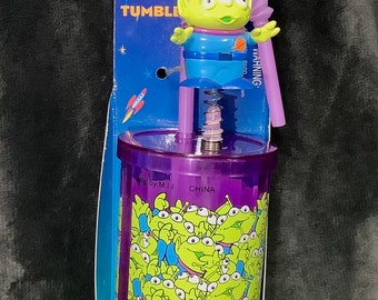 TOY STORY 2 Alien Tumbler Topper DISNEY Pixar Kids Cup