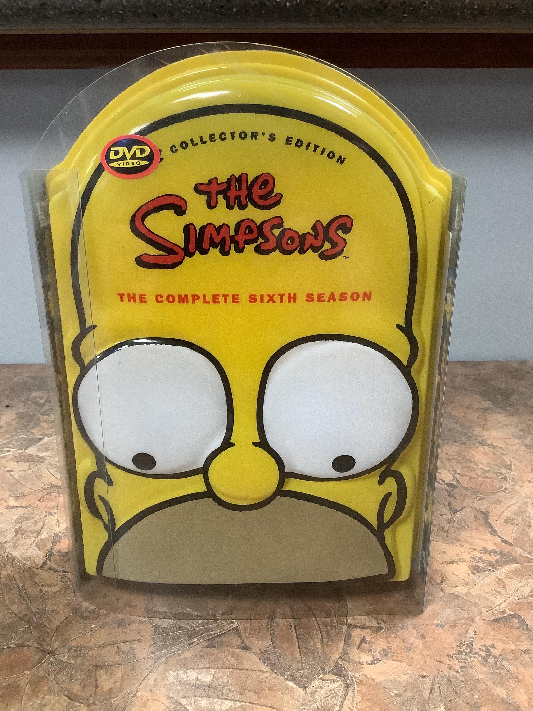 The SIMPSONS DVD SET Season 6 - Etsy