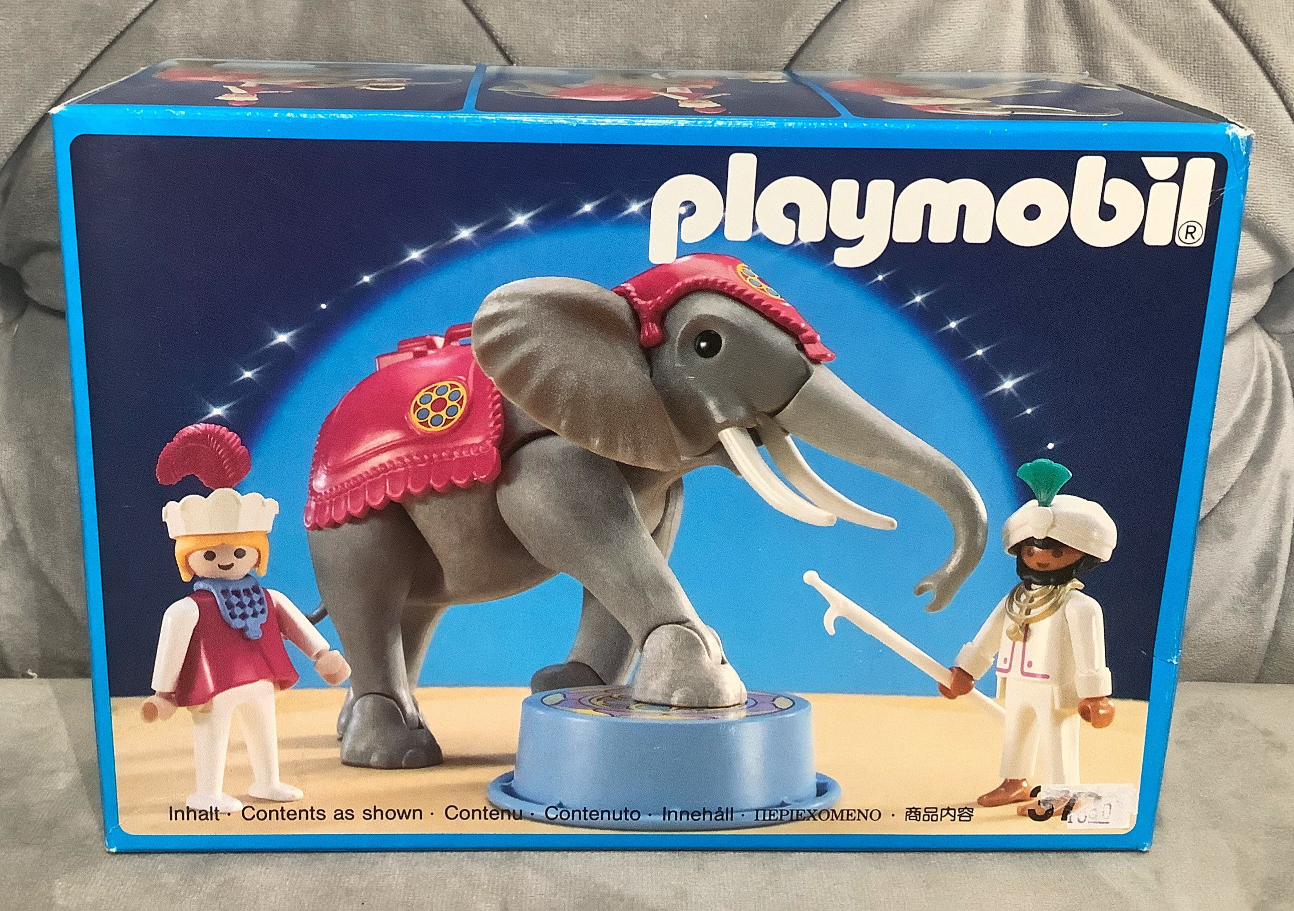 1991 ELEPHANT and Ringleaders Circus ROMANI PLAYMOBIL Set - Etsy