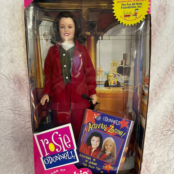 Mattel Rosie O’Donnell Barbie, Friends of Barbie- New in Box.