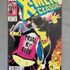 DC Comics June 1992 "X-MEN CLASSIC Trial By Fire" Comic Book