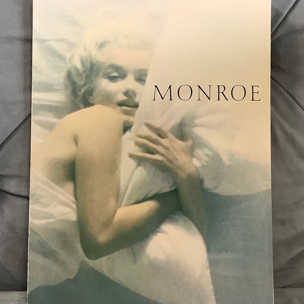 1982 Paperback Marilyn "Monroe Her Life In Pictures" Book By James Spada W/ George Zeno