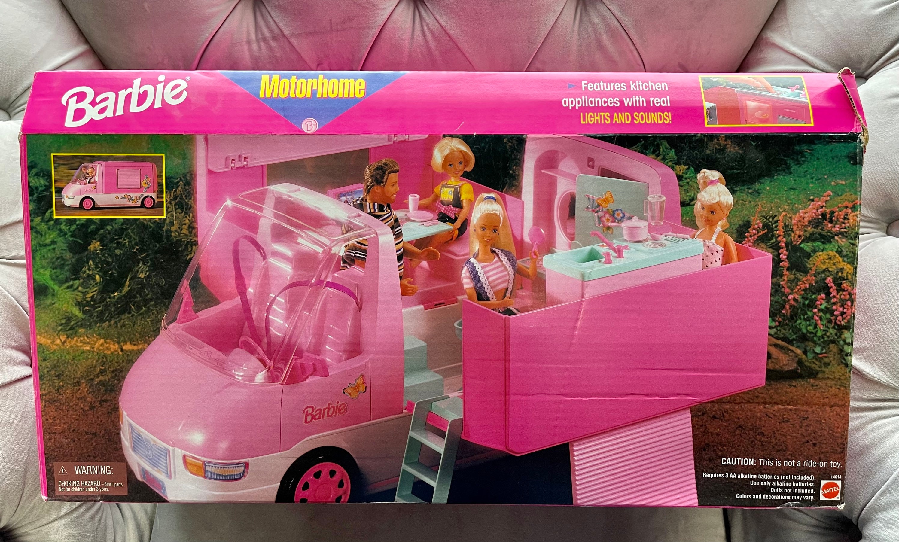 Pre Loved, 2014 Pink, Barbie Pop Up, RV Camper Girls Camping Toy