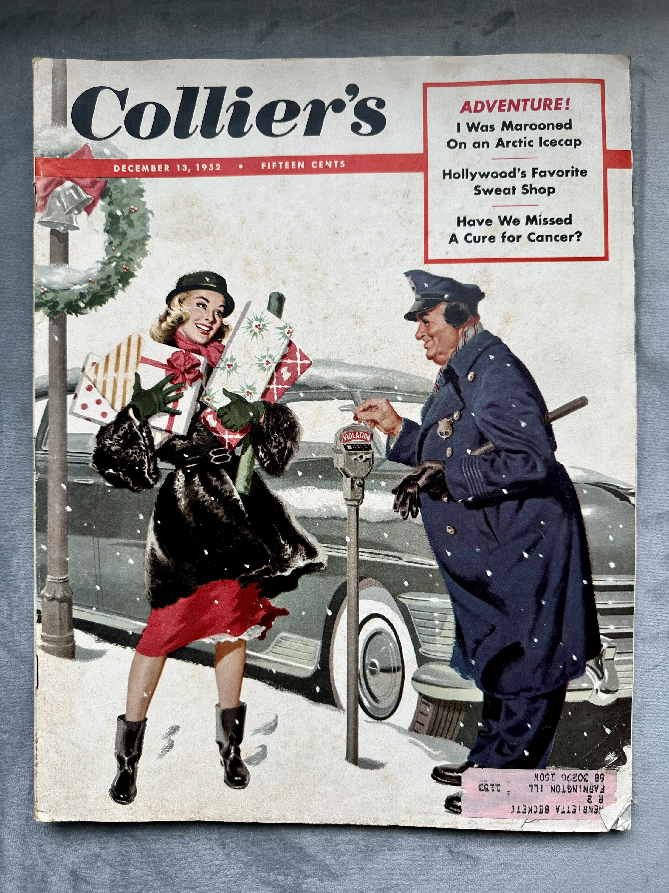 VINTAGE SET of 3 COLLIER'S Magazines 1952/1953 - Etsy