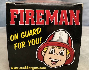 【FUNKO NIDDLE NODDLE】 FIREMAN FUNKO Fireman NIDDLE NODDLE Bobblehead NIB m311 | eBay