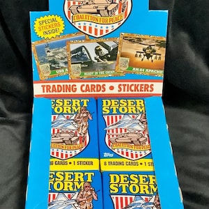1991 Unopened TOPPS Brand &quot;DESERT STORM&quot; Trading Card Pack