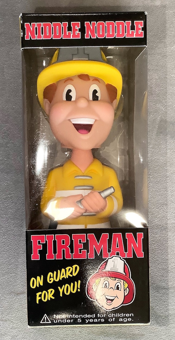 Funko Wacky Wobbler Niddle Noddle 6体セット Niddle Noodle Fireman Bobble Head - Funko Nodder Guy Exclusive - Etsy