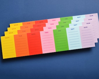 Regenbogen Tastatur Notizblock
