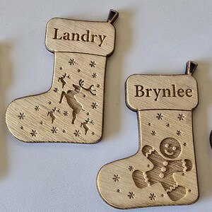 Christmas stocking ornaments