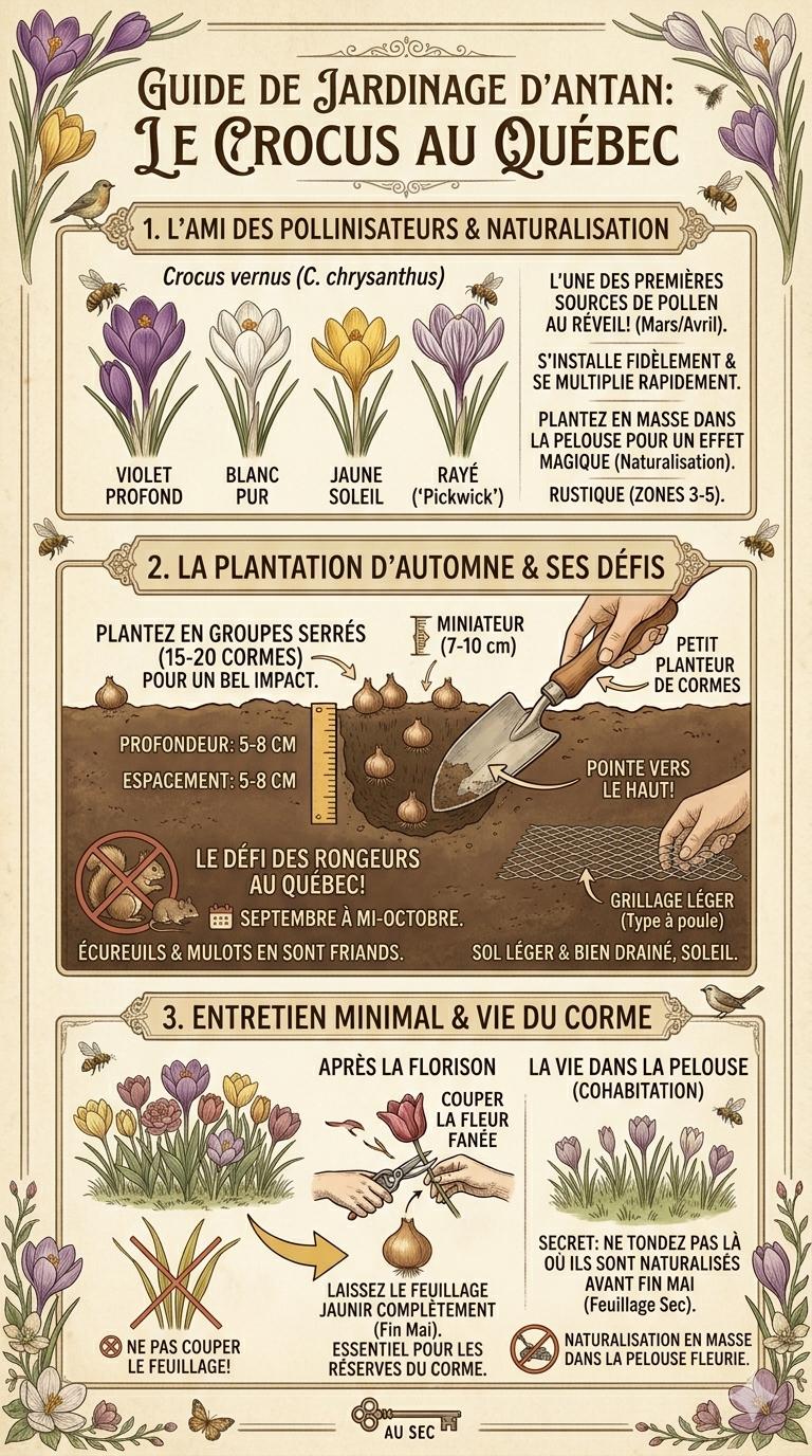 Botanical Poster, Gardening Guide, Planting Spring Flowers ...