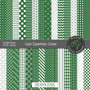 Grünes Digital Papier. Groß für den Abschluss. Digital Scrapbook Papier, Hintergründe, zum Basteln, Sofort download, 12x12, Kommerzielle Nutzung