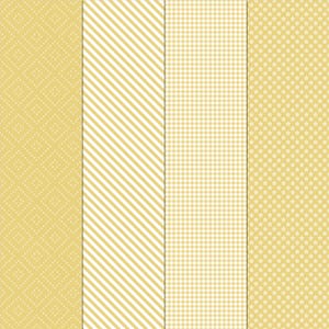 Small Pattern Gold & White Digital Paper. Tiny Patterns for Cards ...