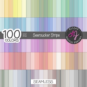 Small striped digital paper. 100 colors. Small pin-striped background. Seamless pinstripes. Scrapbooks, cards, crafts. Commercial use.