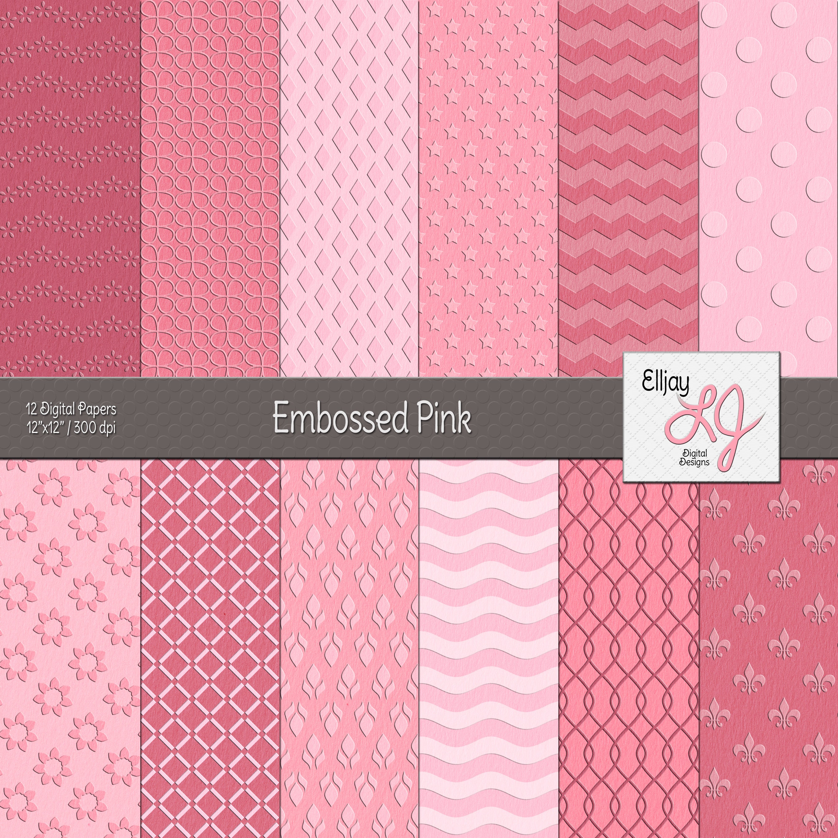  12x12 Textured Cardstock, 80 lb Carnation Pink Scrapbook Paper, Premium Card Making and Paper Crafting Supplies