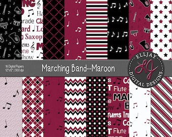 Maroon Brass Band Paper Pack: Musiknoten, Instrumente (Digitaler Download)